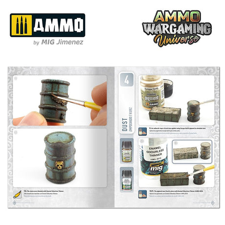 Ammo Wargaming Universe - Book 06 – Weathering Combat Vehicles | Ammo by Mig Jimenez | MIG6925