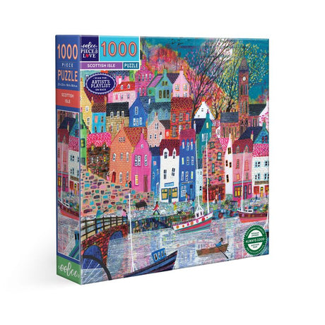 Scottish Isle 1000pc Puzzle | eeBoo | PZT614