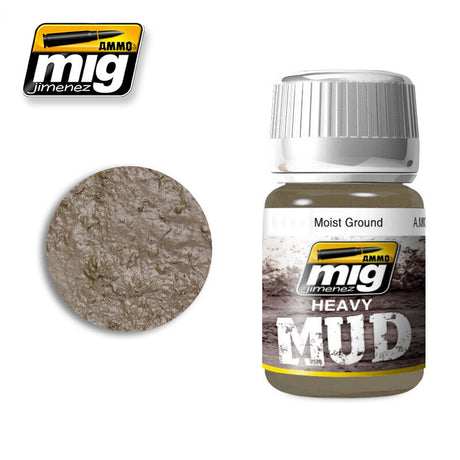  Enamel Heavy Mud - Moist Ground - 35ml | Ammo by Mig Jimenez | MIG1703