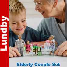 Load image into Gallery viewer, Lundby Doll set Elderly couple Nikki 60-8086-00
