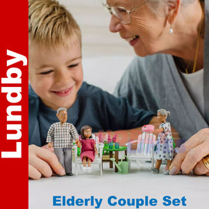 Lundby Doll set Elderly couple Nikki 60-8086-00