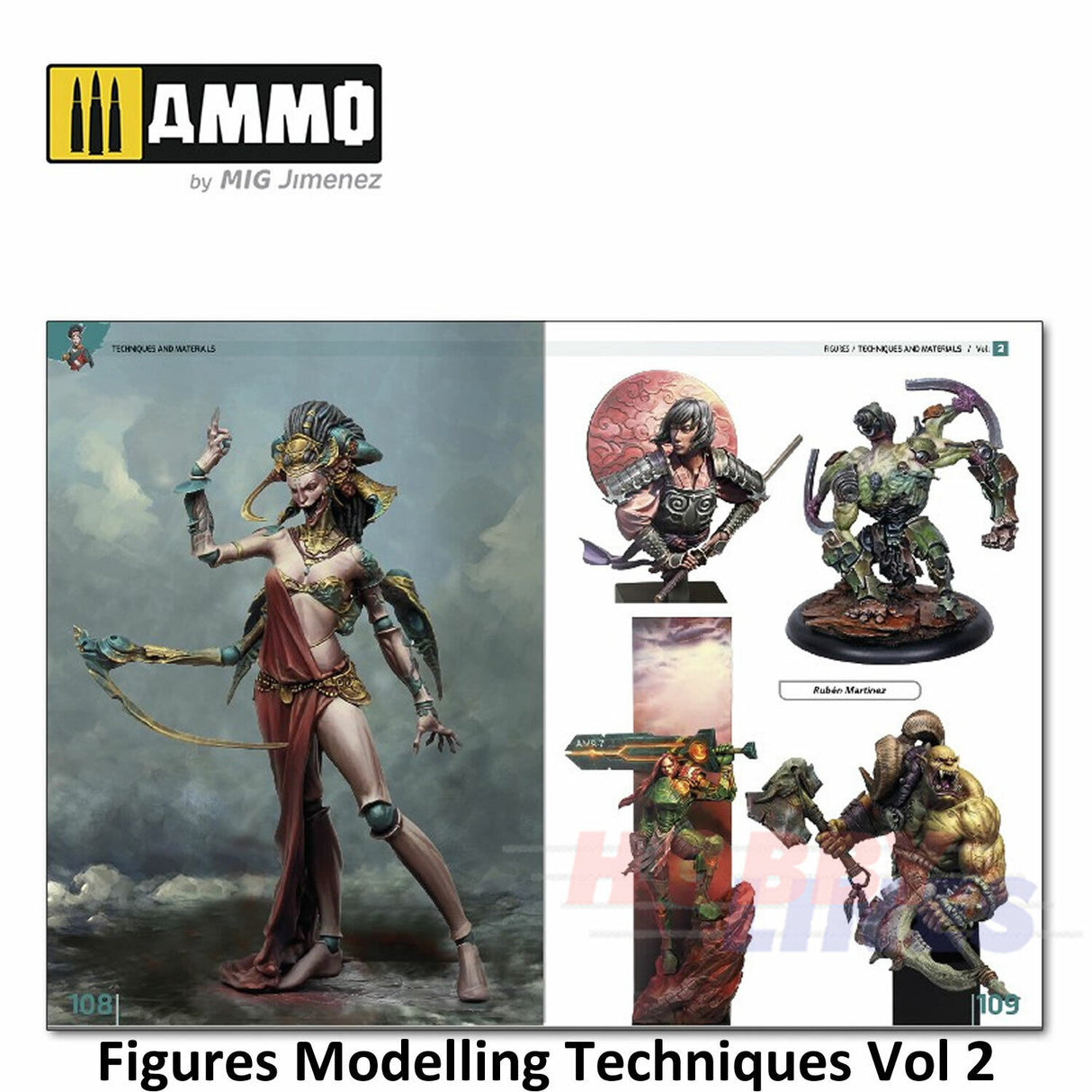 Encyclopaedia of Figures - Modelling Techniques 2 | Ammo by Mig Jimenez | MIG6222