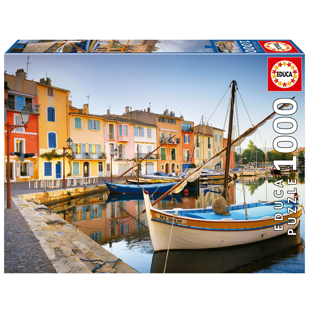 Harbour in Martigues Provence 1000pc Jigsaw Puzzle | Educa |  19928