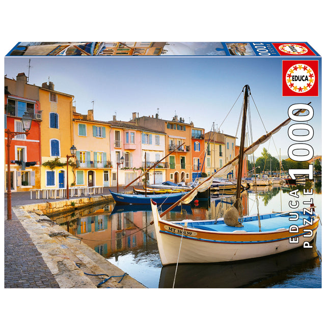 Harbour in Martigues Provence 1000pc Jigsaw Puzzle | Educa |  19928