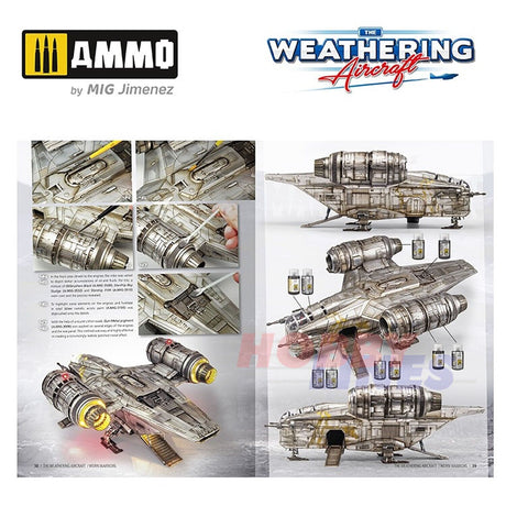 Ammo AIRCRAFT Weathering Magazine 23 WORN WARRIORS Mig Jimenez MIG5223