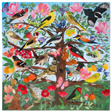 French Medieval Songbirds - 1000pc Puzzle | eeBoo | PZT959