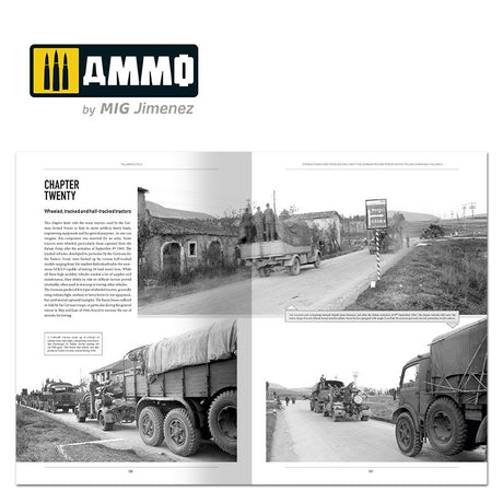 ITALIENFELDZUG – German Tanks and vehicles 1943-1945 Vol. 4 (English) | Ammo by Mig Jimenez | MIG6267