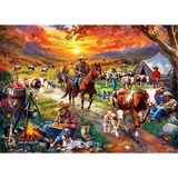 Yellowstone Ranch Highland Camp - 1000pc Puzzle | Masterpieces | MSP-72625