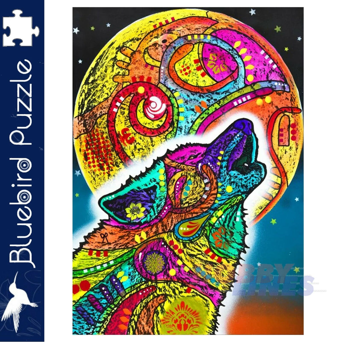 Howling Wolf - 1000pc Puzzle | Bluebird | 70203