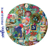Naturalist Collection 500pc Round Puzzle | eeBoo | PZF110