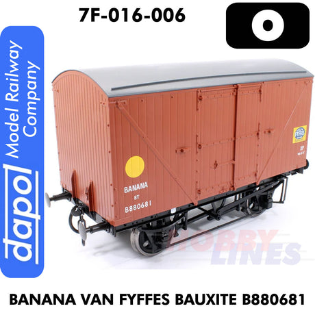 Banana Van Fyffes Bauxite B880681 - Wagon | Dapol | 7F-016-006