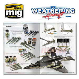 Weathering Aircraft 14 NIGHT COLOURS Book Ammo by Mig Jimenez MIG5214