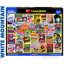 Load image into Gallery viewer, I Love Music 1000 Piece Jigsaw Puzzle 1634
