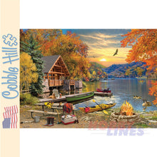 Load image into Gallery viewer, Lakeside Retreat Cobble Hill puzzle 1000pc CH40227
