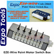 POINT MOTOR SWITCH BOX EZE-Wire Model Railway Hornby Peco Seep Expo Tools 28069