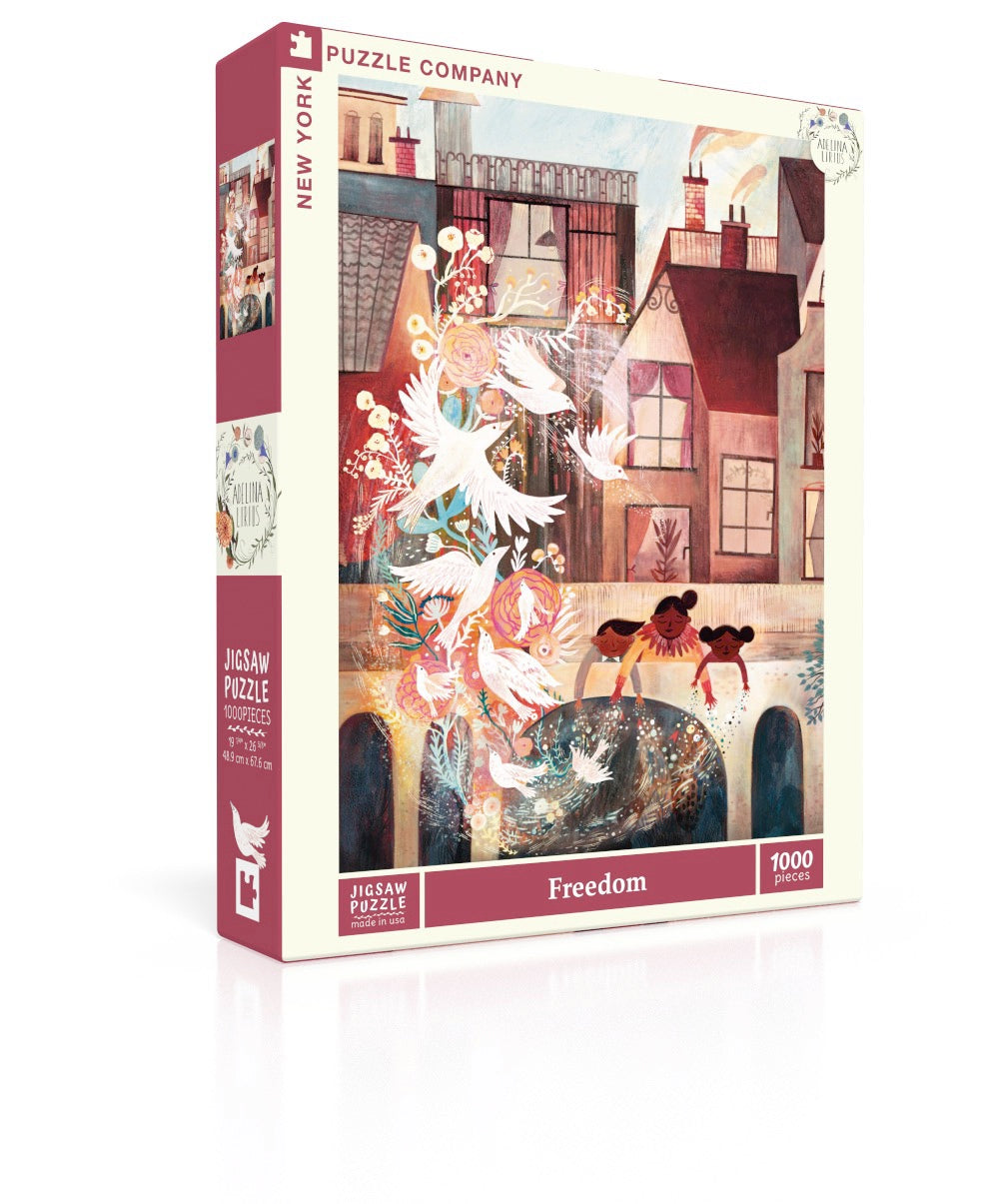 FREEDOM New York Puzzle Company 1000pc Jigsaw NPZAL2438
