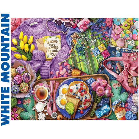 Love You Mom - 1000pc Jigsaw Puzzle | White Mountain |  2067pz