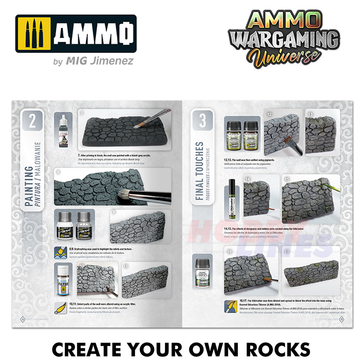 Wargaming Universe #11 - Create your own rocks | Ammo by Mig Jimenez | MIG7930