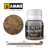 U-Rust - Black Oxide Transparent - 40ml | Ammo by Mig Jimenez | MIG2253