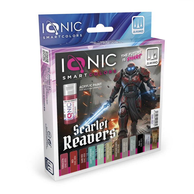 Acrylic Paint Set - Scarlet Reavers - 12 x 20ml | IONIC | IONIC0517