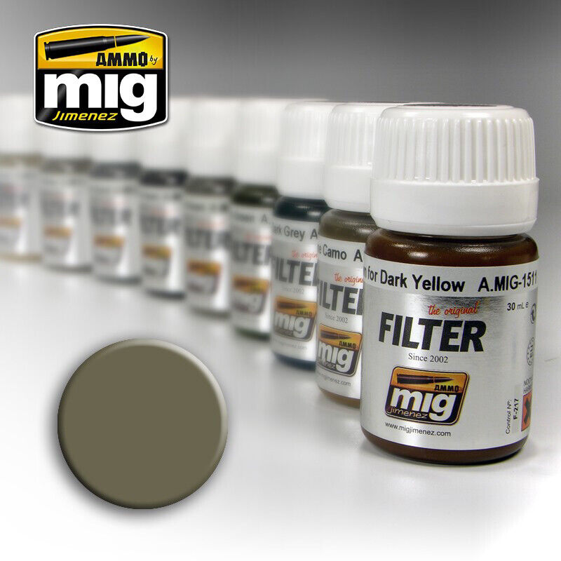 FILTERS Full Range 35ml jars Paint Modelling AMMO By Mig Jimenez