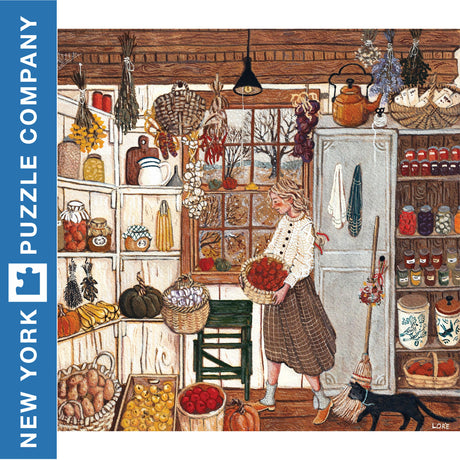 Winter Stores 500pc Jigsaw | New York Puzzle Company |  NPZLP2330