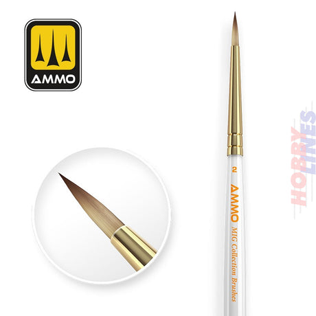 2 Brush - Conical Mig Collection |  Ammo by Mig Jimenez | MIG8716
