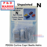 Cortina / Capri / Beetle / Metro - Unpainted | P&D Marsh  | G06