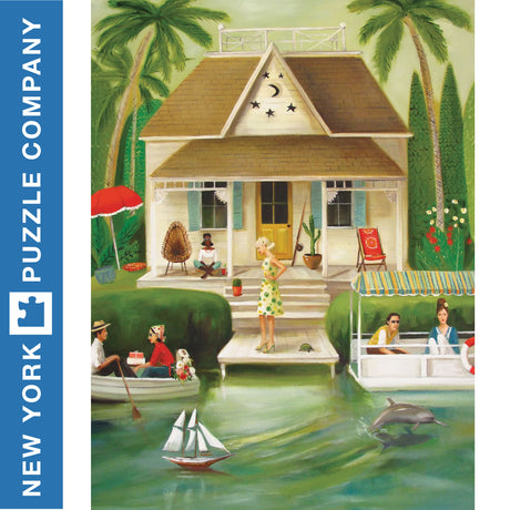 SPLENDID SUMMER HOME New York Puzzle Company 500pc 
