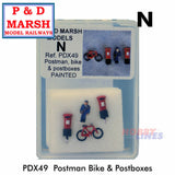 Postman and Postboxes | P&D Marsh | X49
