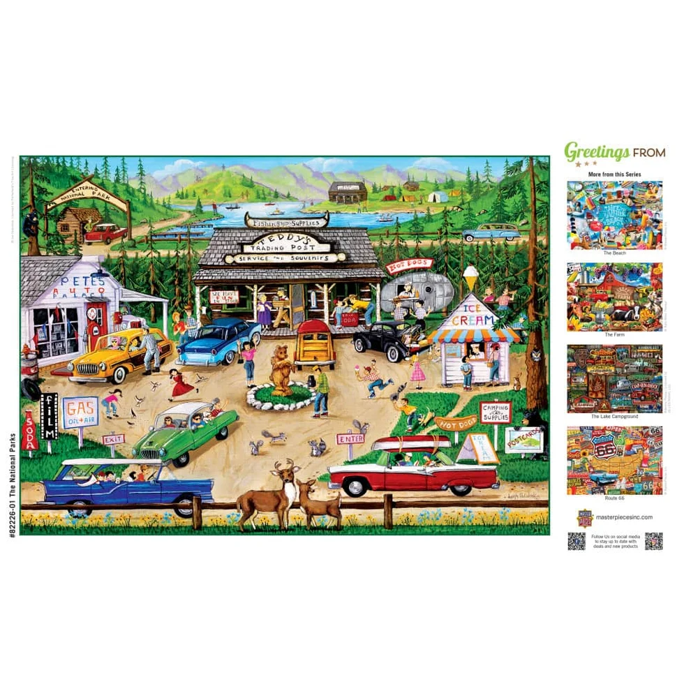 Greetings from The National Parks - 500pc Puzzle | Masterpieces | MSP-82226.01