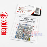 1/24 European Lincense plates vol.02