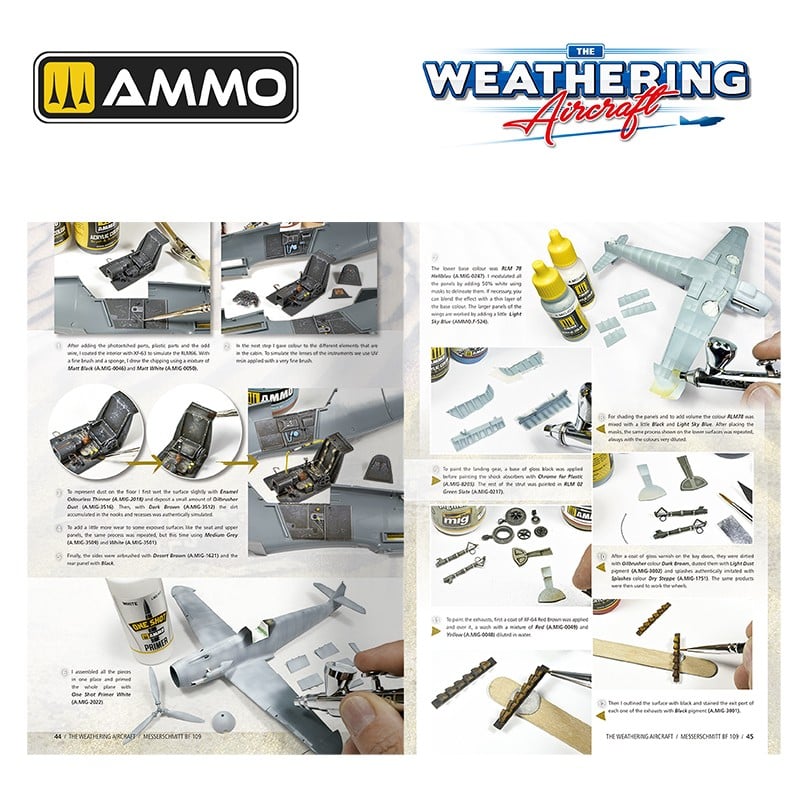THE WEATHERING AIRCRAFT MAGAZINE Issue 24 Messerschmitt BF 109 | Ammo by Mig Jimenez 