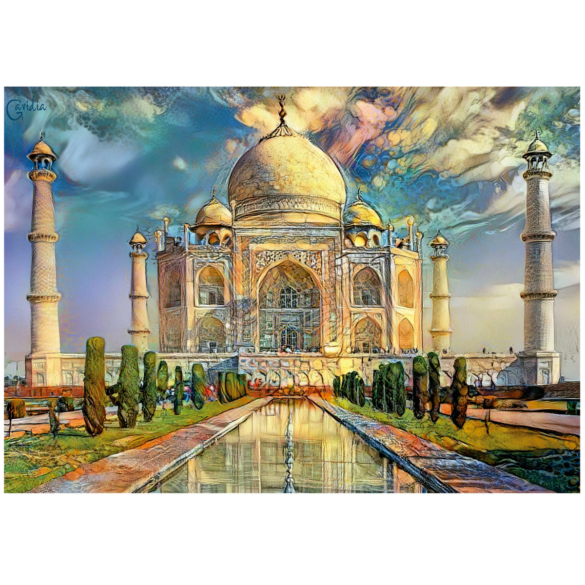 Taj Mahal 1000 Piece Jigsaw Puzzle | Educa | 19613