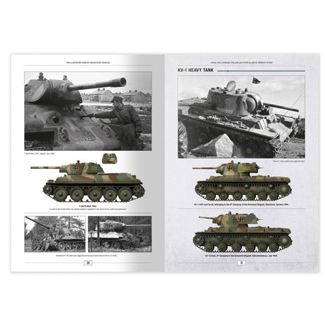 The Illustrated Guide of WWII - Axis Military Vehicles | Ammo by Mig Jimenez | MIG6308