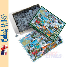 Load image into Gallery viewer, National Parks and Reserves of Canada Cobble Hill puzzle 1000pc CH40071
