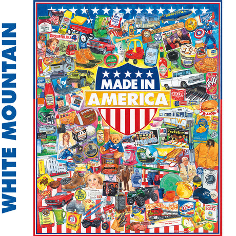 Made In America 1000 Piece Jigsaw Puzzle 1183