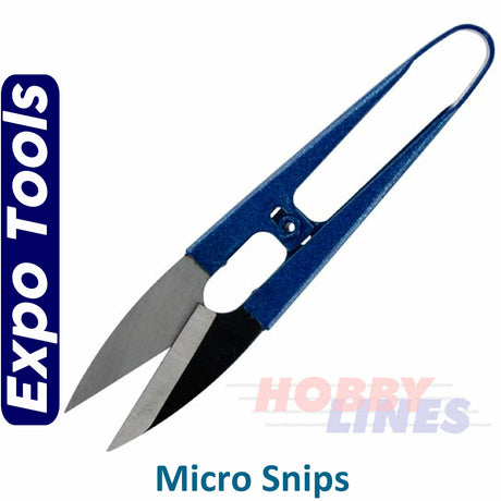 MICRO SNIPS scissors snips shearing action thread rigging craft Expo Tools 76530