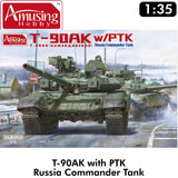 T-90AK with PTK Russia Commander Tank 1:35 scale kit | Amusing Hobby | 35A056