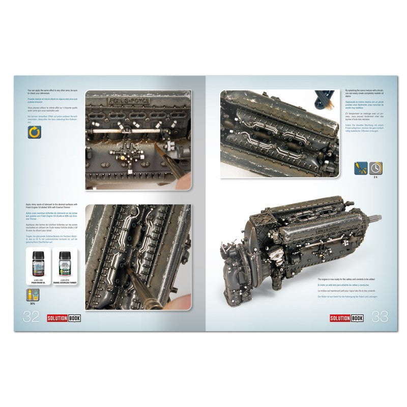 Solution Book Mini 34 - Black Edition  - How to Paint Late WWII RAF Aircraft | Ammo by Mig Jimenez | MIG6536