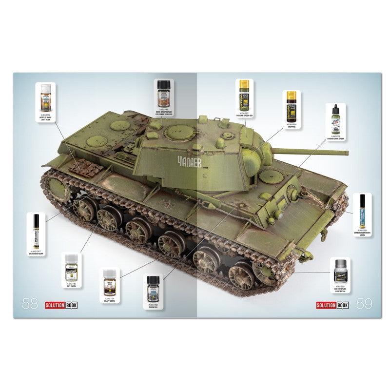 Solution Box Mini 37- WWII 4BO Green Vehicles | Ammo by Mig Jimenez | MIG7908