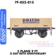 5 Plank 9'Ft  - D Day 80th Anniversary | Dapol | 7F-053-015