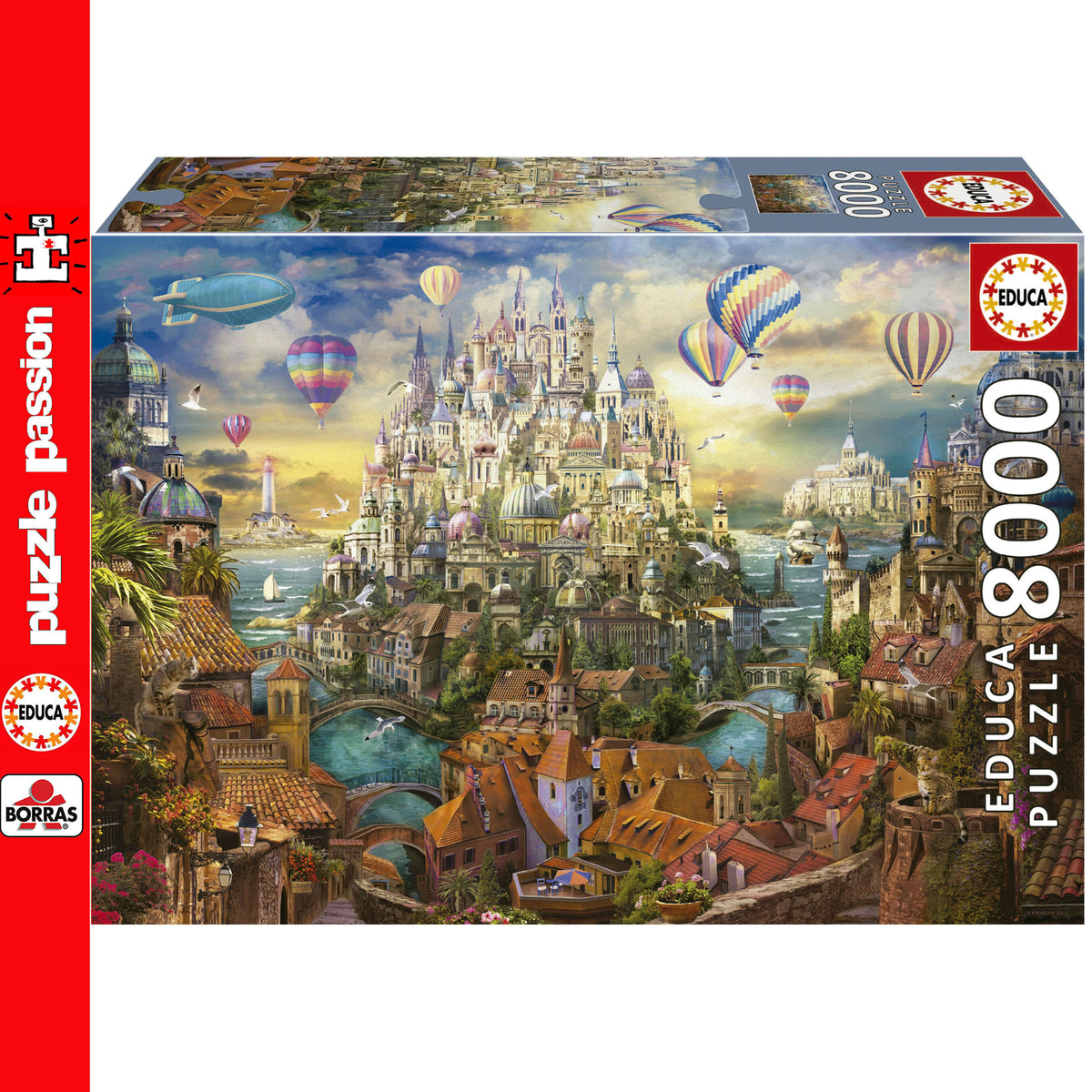 City Of Dreams 8000 Piece Jigsaw Puzzle | Educa | 19570