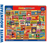 Food & Drink Puns - 1000pc Puzzle | White Mountain | 1803pz