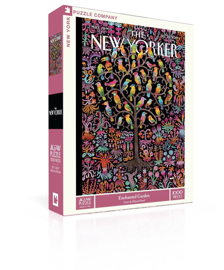 ENCHANTED GARDEN New York Puzzle Company 1000pc Random Cut Jigsaw 