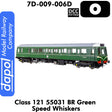 Class 121 55031 BR - Green Speed Whiskers | Dapol | 7D-015-006D