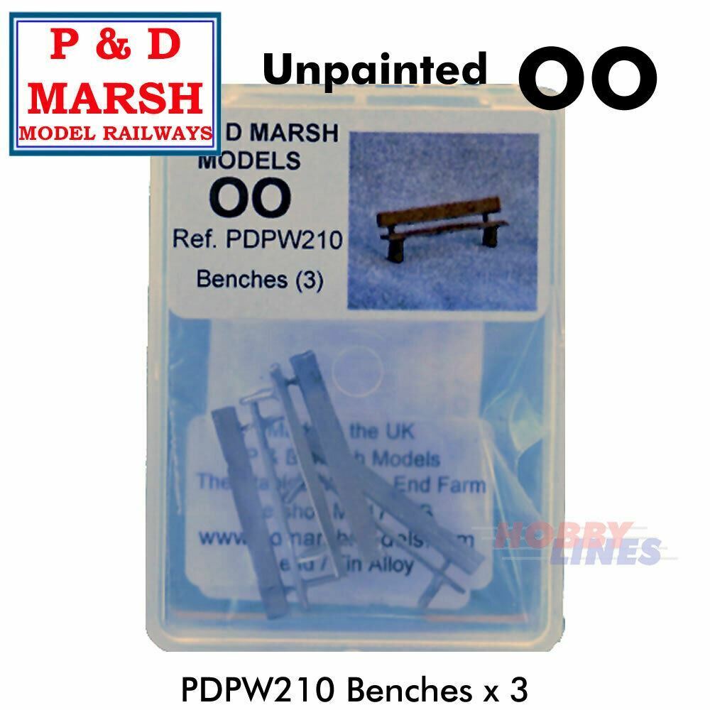 Benches x 3 - Unpainted | P&D Marsh  | PW210