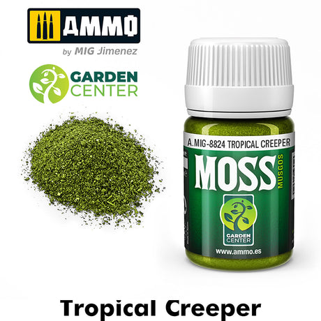 Ammo MOSS Garden Centre Texture 35ml Weathering Lichen Scenery Range Mig Jimenez