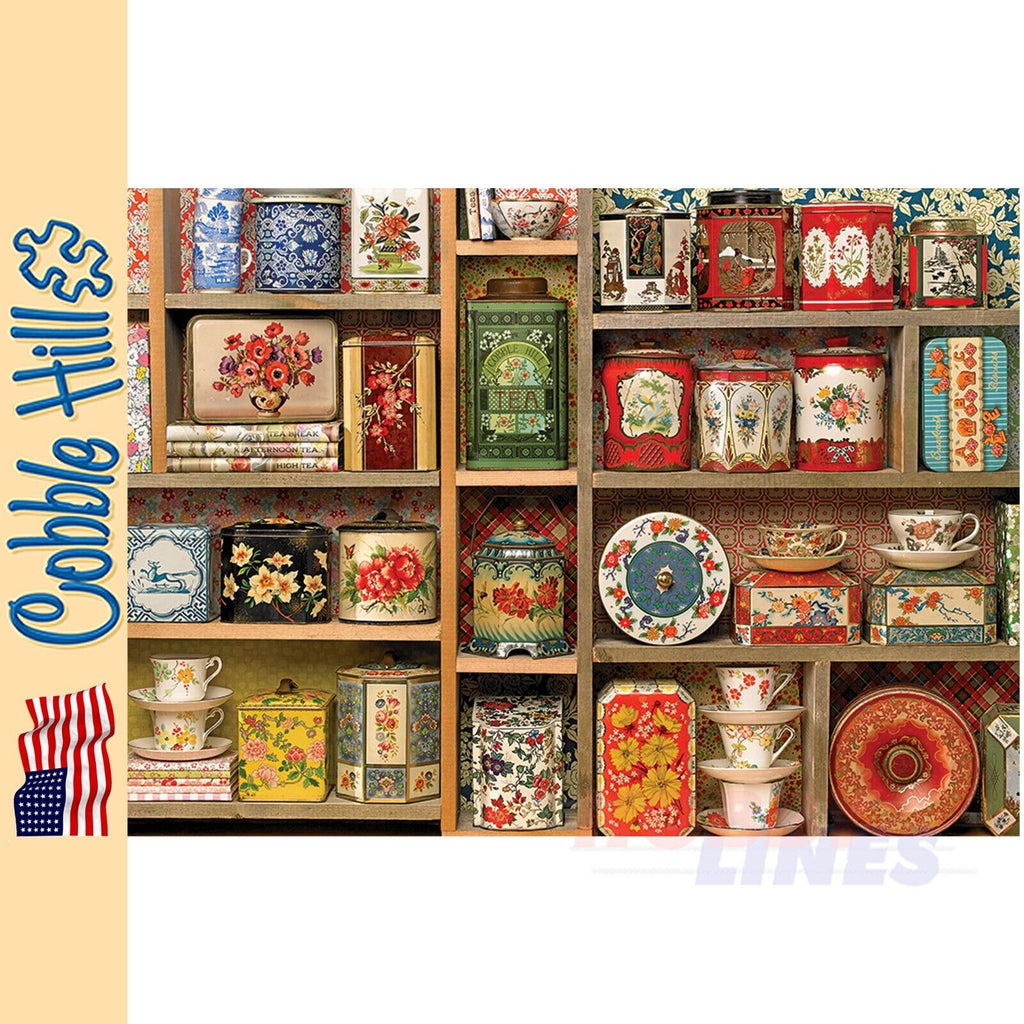 Vintage Tins Cobble Hill puzzle 1000pc CH40054