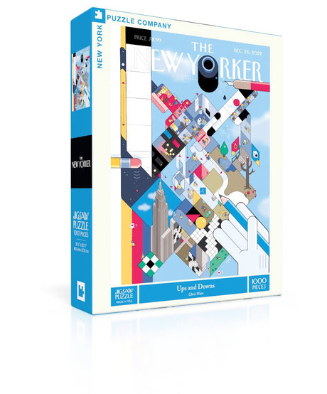 UPS and DOWNS New York Puzzle Company 1000pc 